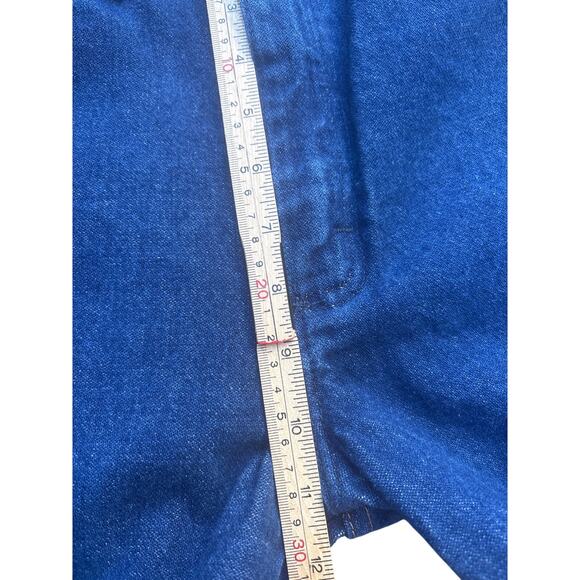 Wrangler 14MWZG Cowboy Cut Jeans 1990s–2000s Vintage Dark Indigo - Picture 8 of 9